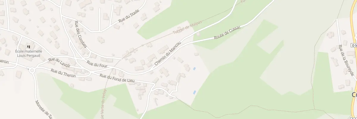 Plan du 4 Rte de Cussac à Cussac-sur-Loire