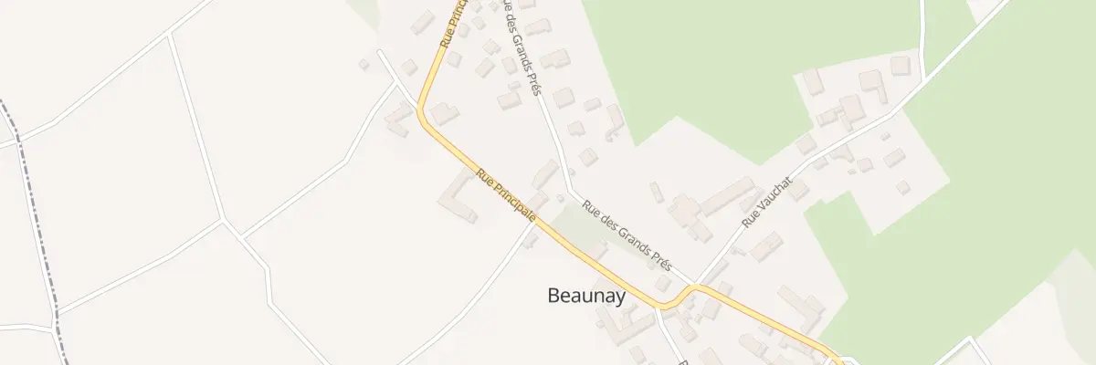 Plan du 24 Rue Principale à Beaunay