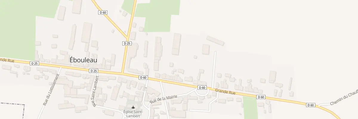 Plan du 39 Gr Gde Rue à Ébouleau
