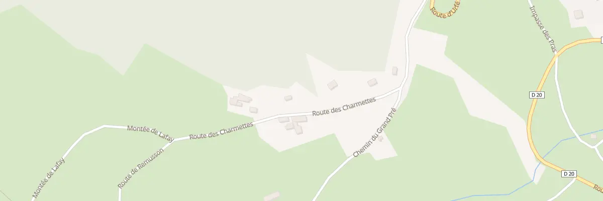 Plan du 5058A Les Charmettes à Saint-Marcel-d’Urfé