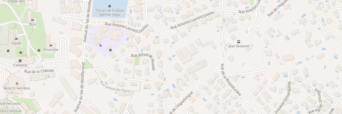 Plan du 803 Rue de l’Aiguelongue à Montpellier