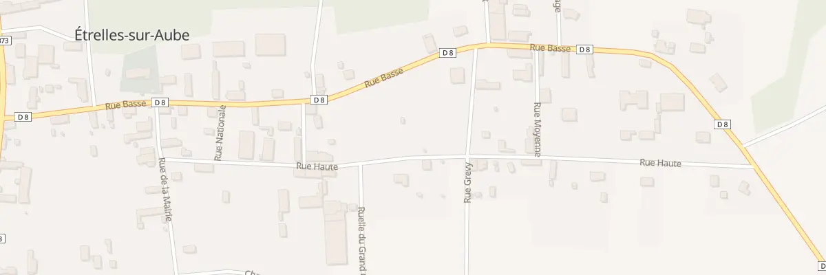 Plan du 18 Rue Haute à Étrelles-sur-Aube