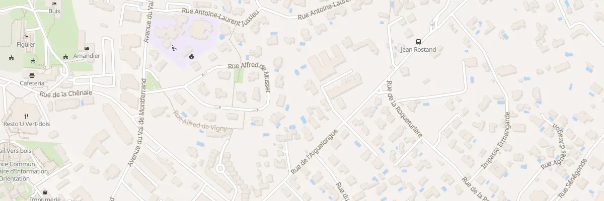 Plan du 797 Rue de l’Aiguelongue à Montpellier