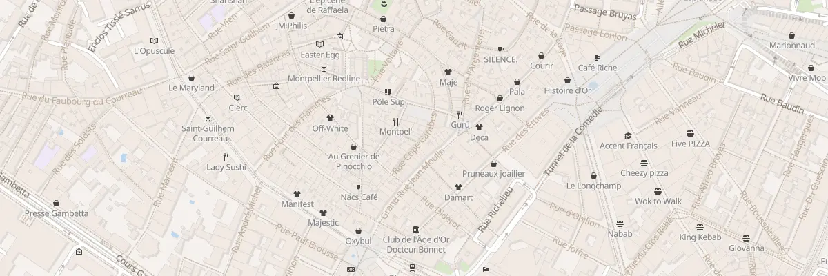 Plan du 5 Imp Cope Cambes à Montpellier