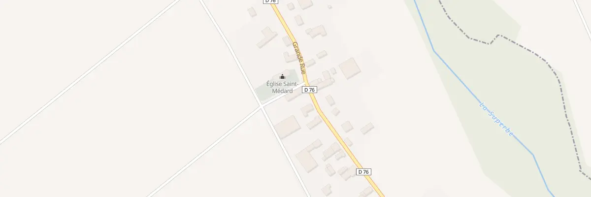 Plan du 45 Vc Grande Rue à Thaas