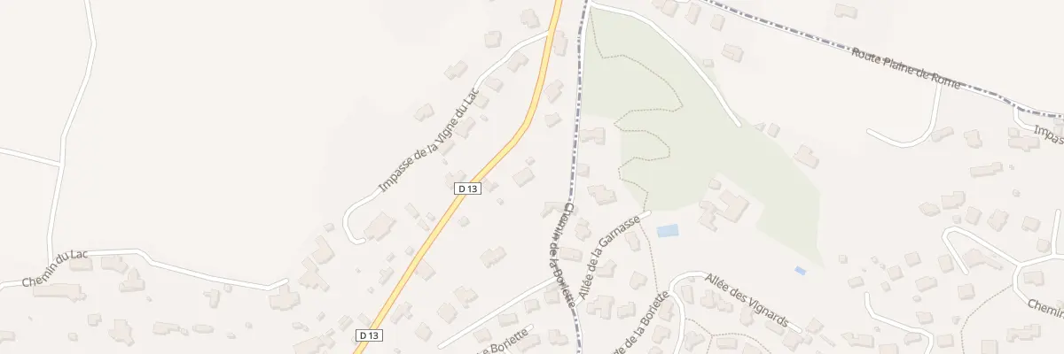Plan du 42 Rte de Polignac à Polignac