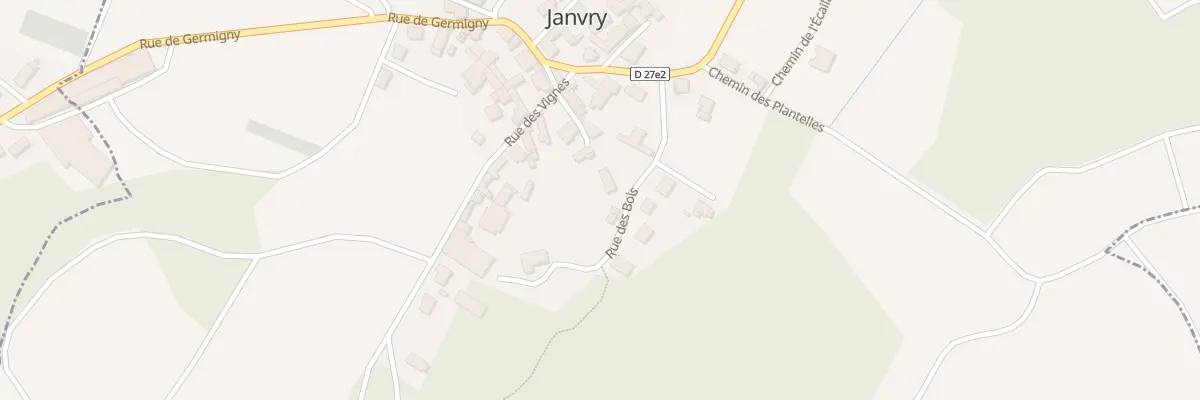 Plan du 6 Rue des Bois à Janvry