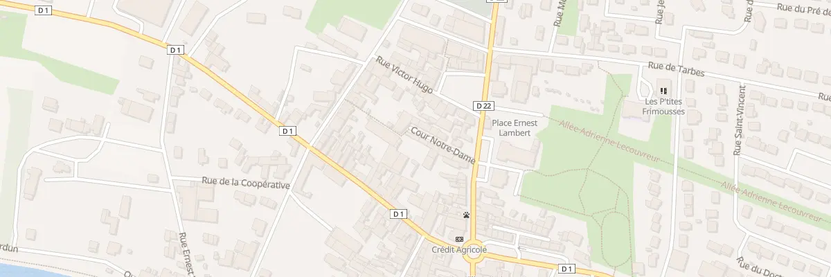 Plan du 7 Cour Notre Dame à Damery