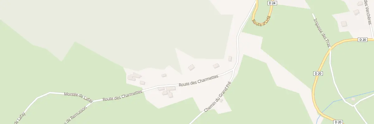 Plan du 328 Rte des Charmettes à Saint-Marcel-d’Urfé