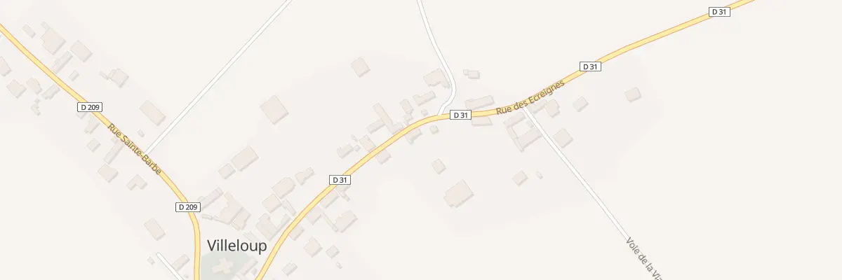 Plan du 16 Rue des Ecreignes à Villeloup