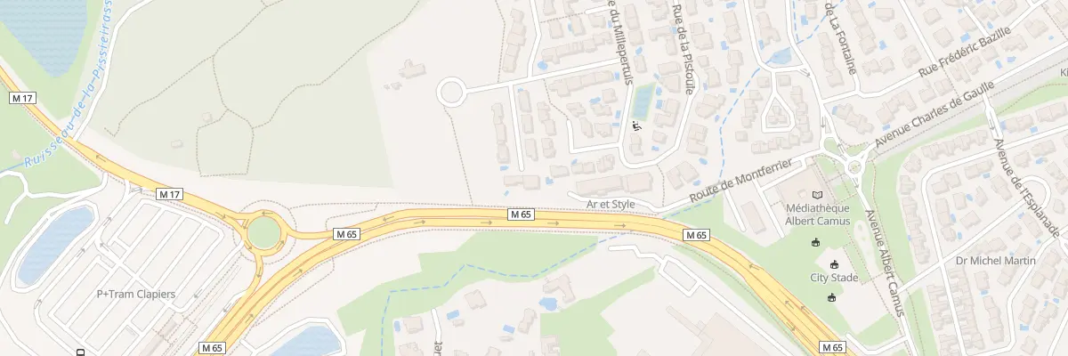 Plan du 8 Rue de l’Amandier à Clapiers
