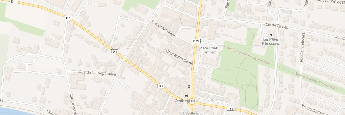 Plan du 5 Cour Notre Dame à Damery