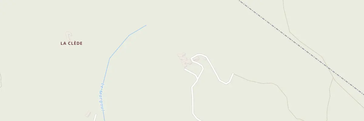 Plan du 5547 La Bouscarasse à Lasalle