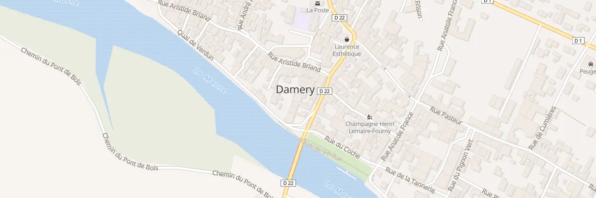 Plan du 9 Rue Alfred Révolte à Damery