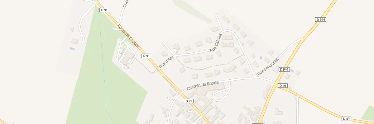 Plan du 22 Rue Calville à Nitry