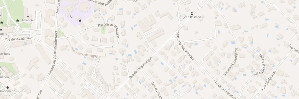 Plan du 813 Rue de l’Aiguelongue à Montpellier
