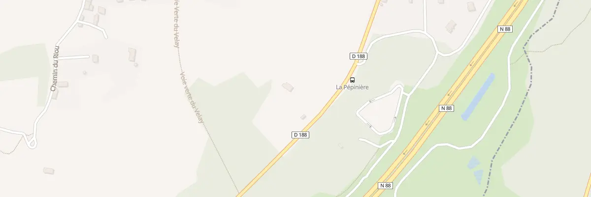 Plan du 1728 Rte Nationale 88 au Puy-en-Velay