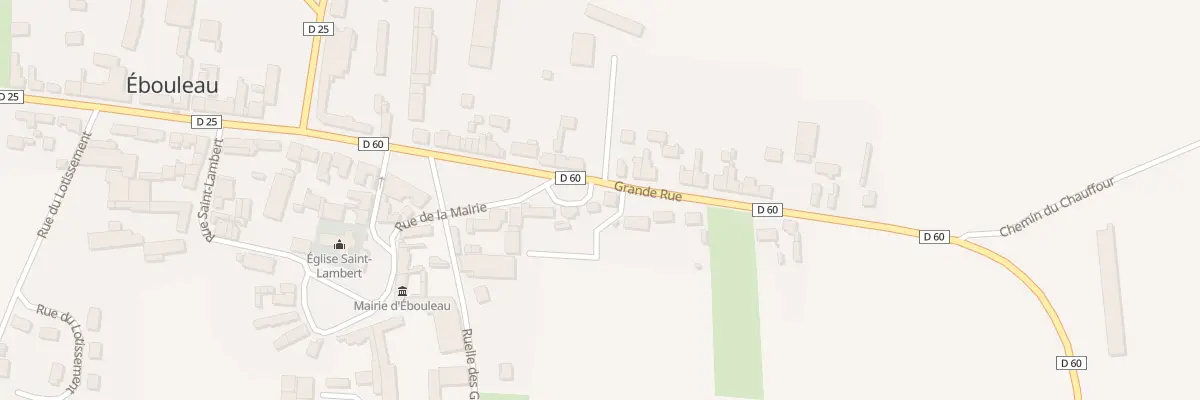Plan du 44 Gr Gde Rue à Ébouleau