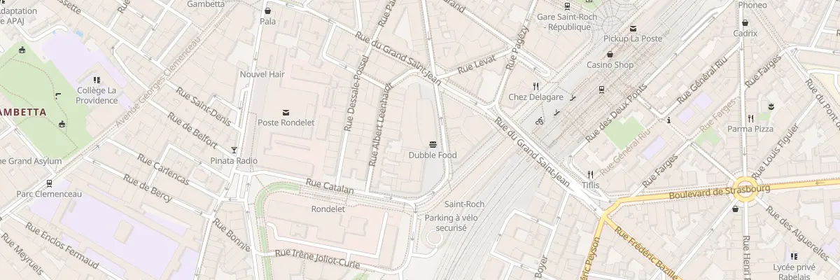 Plan du 85 Rue François Coulet à Montpellier