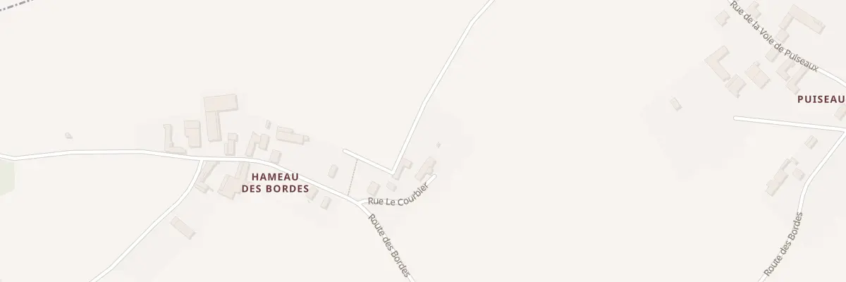Plan du 3 Rue Le Courbier à Eaux-Puiseaux