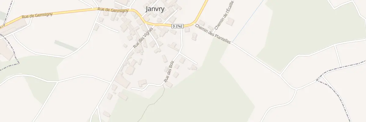 Plan du 5 Rue des Bois à Janvry