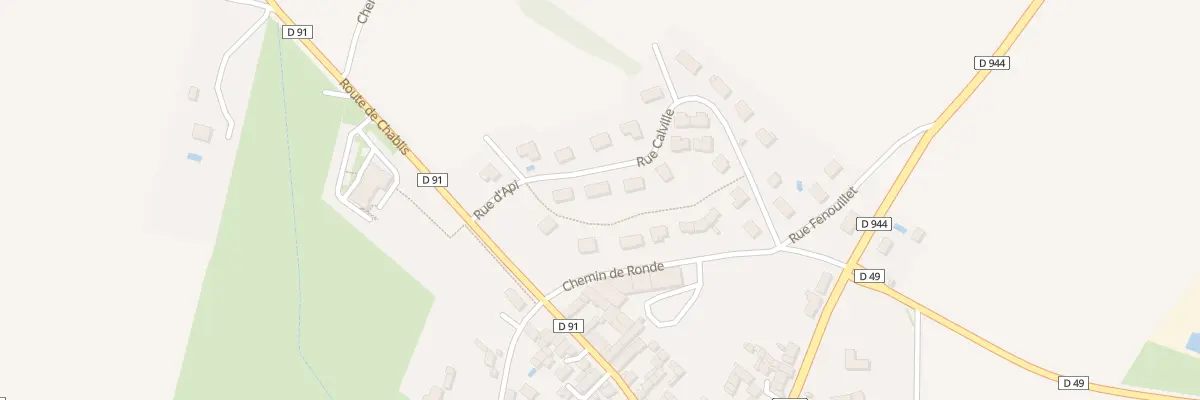 Plan du 20 Rue Calville à Nitry