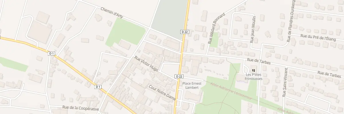 Plan du 29 Pl Victor Hugo à Damery