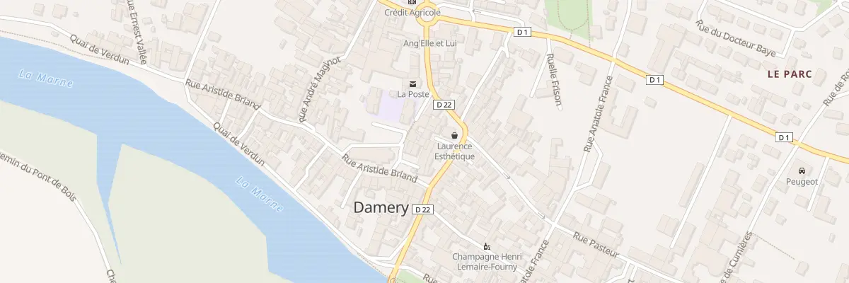 Plan du 6 Pl de l’Eglise à Damery