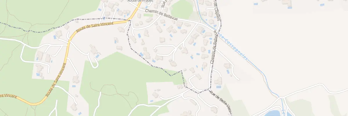 Plan du 80 Rue de l’Hort de Clastre à Saint-Vincent-de-Barbeyrargues