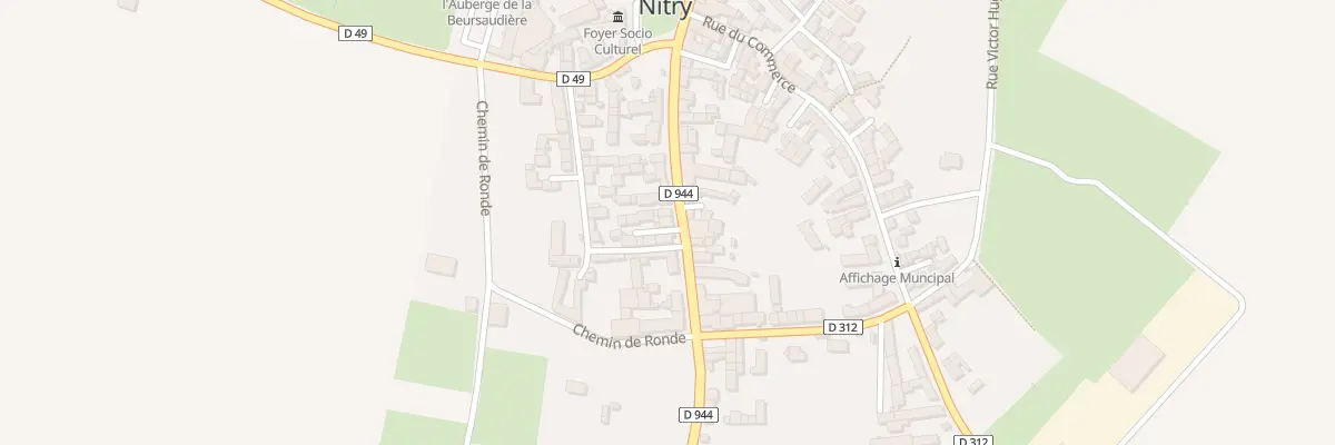 Plan du 26 Rue de la République à Nitry