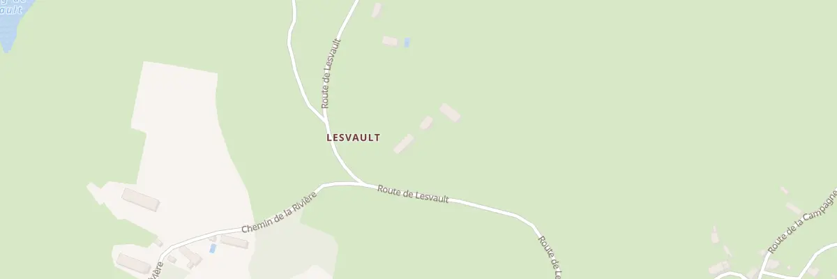 Plan du 2 Rte de Lesvault à Onlay
