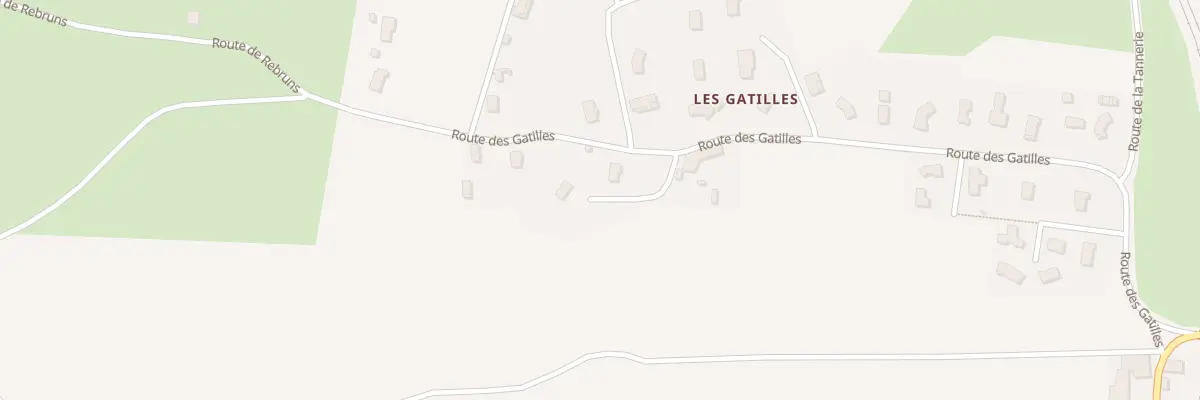 Plan du 377 Rte des Gatilles à Changy