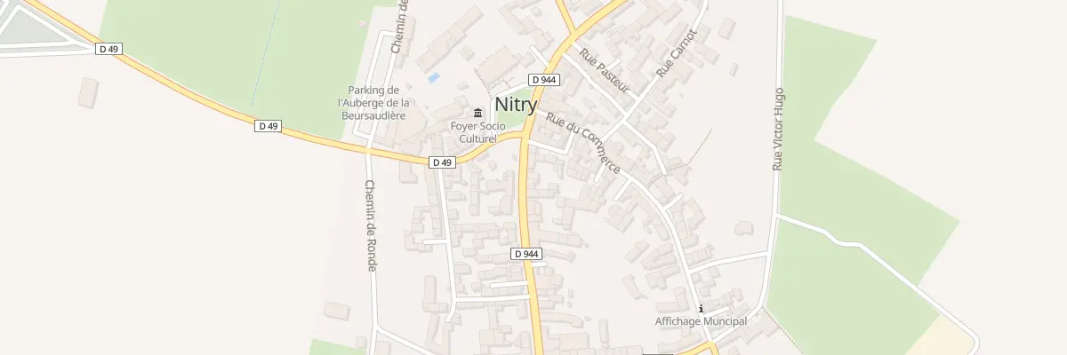 Plan du 37 Rue de la République à Nitry