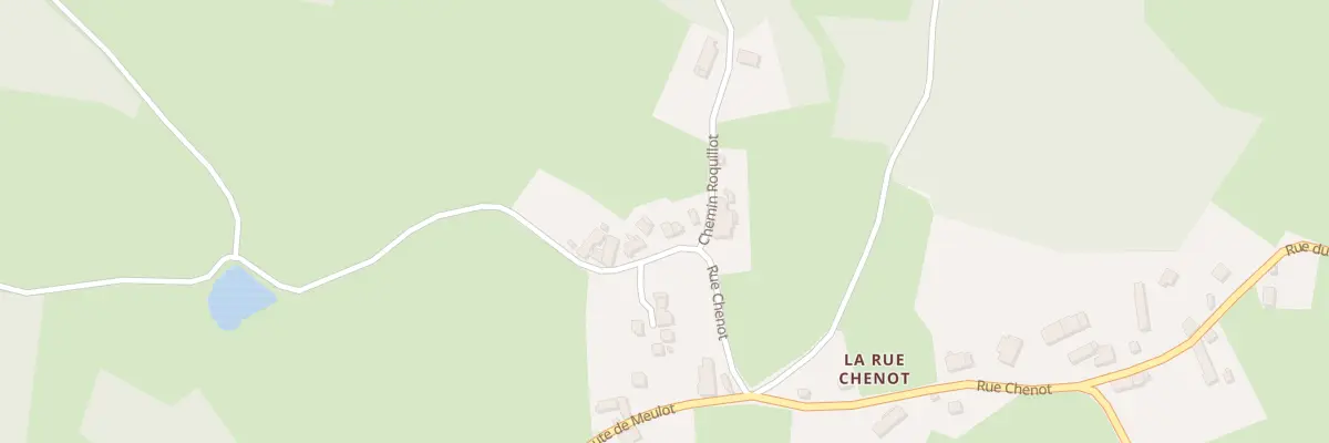 Plan du 32 Rue Chenot à Chastellux-sur-Cure