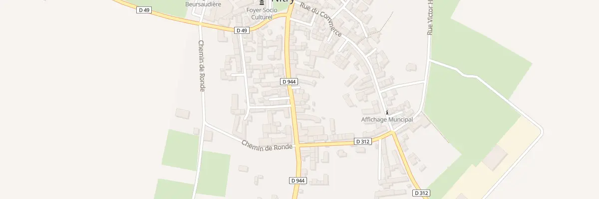 Plan du 19 Rue de la République à Nitry