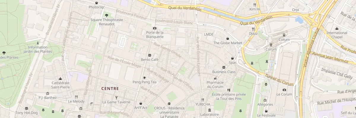 Plan du 19 Rue Sainte Ursule à Montpellier