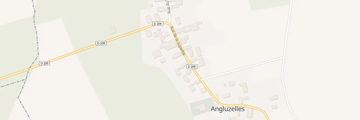 Plan du 11 Rue de la Superbe à Angluzelles-et-Courcelles