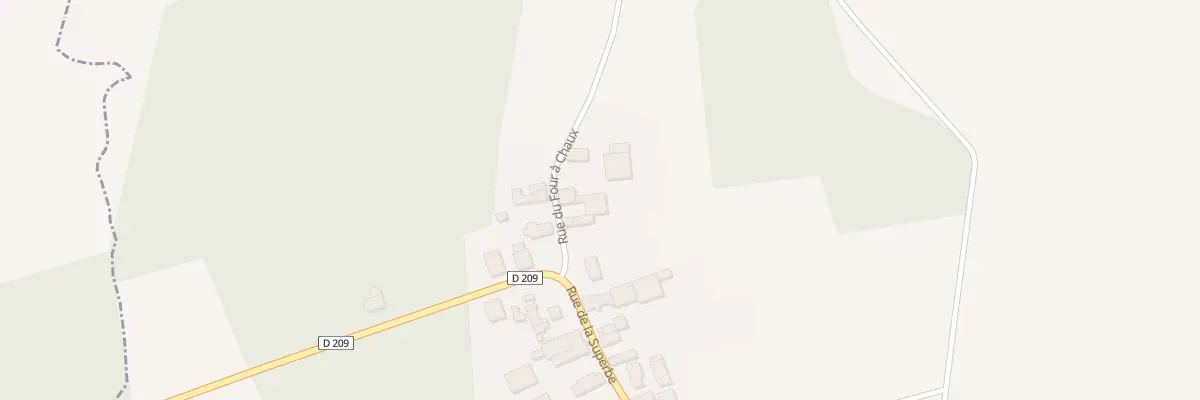 Plan du 4 Rue du Four a Chaux à Angluzelles-et-Courcelles