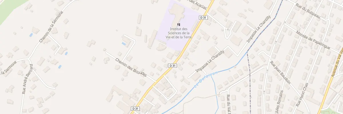 Plan du 80 Av de Vals à Vals-près-le-Puy