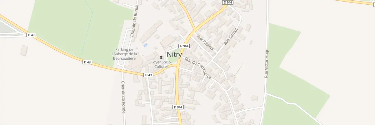 Plan du 1 Rue du Commerce à Nitry