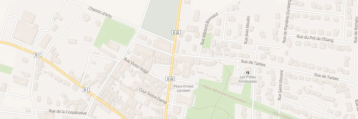 Plan du 88 Rue Paul Douce à Damery