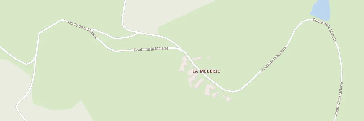 Plan du 38 Rte de la Mélerie à Cremeaux