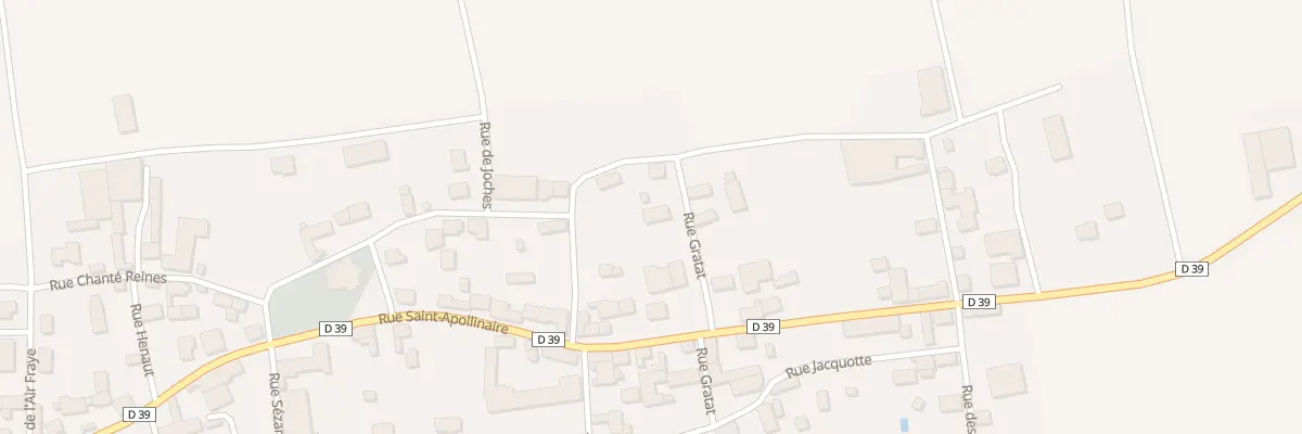 Plan du 4 Rue Gratat à Broussy-le-Grand