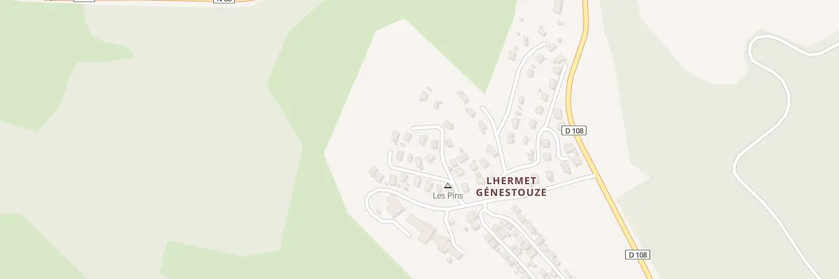 Plan du 6003 Lhermet Genestouze à Lespéron