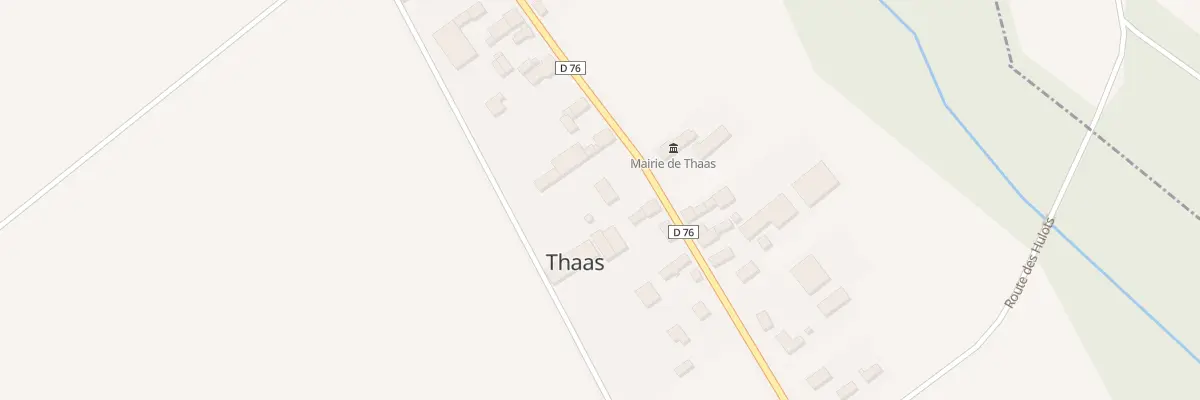 Plan du 69 Vc Grande Rue à Thaas