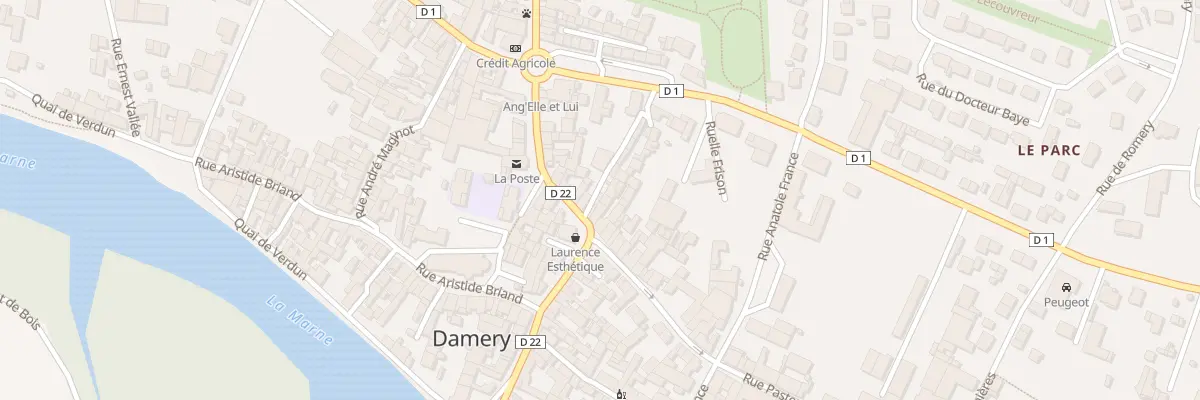 Plan du 38 Rue Paul Douce à Damery