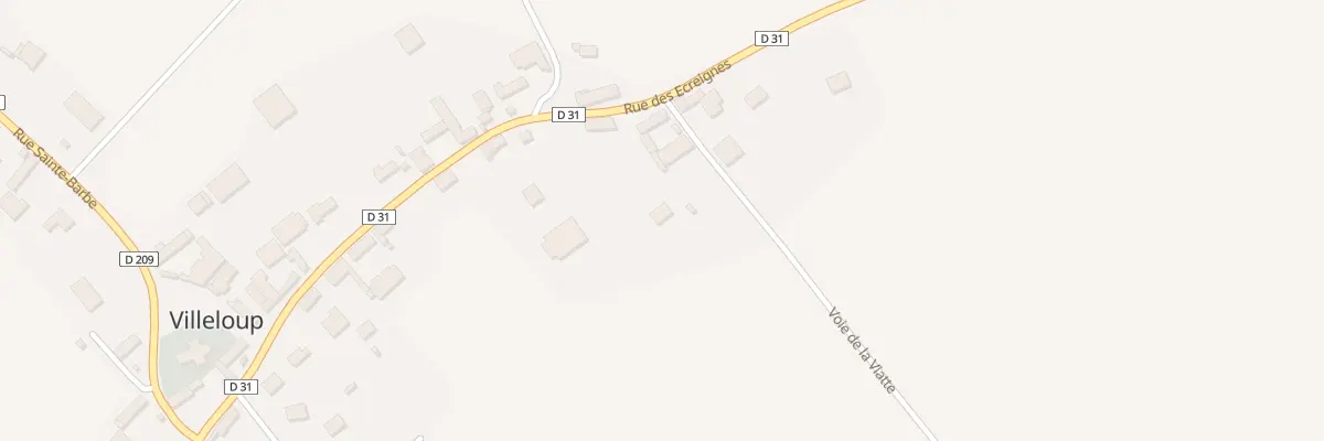 Plan du 22 Rue des Ecreignes à Villeloup