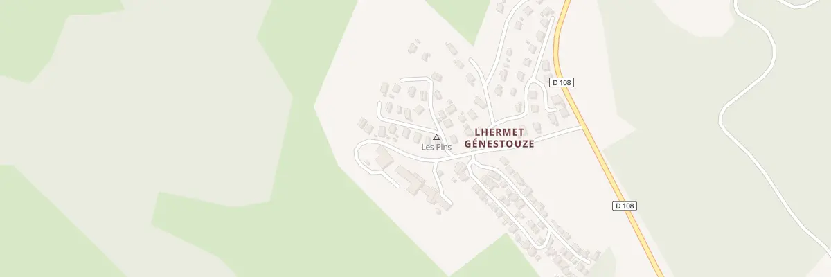 Plan du 5422 Lhermet Genestouze à Lespéron