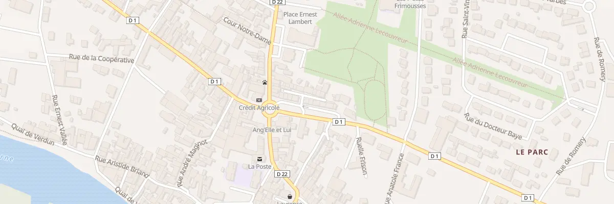Plan du 15 Rue Alphonse Perrin à Damery