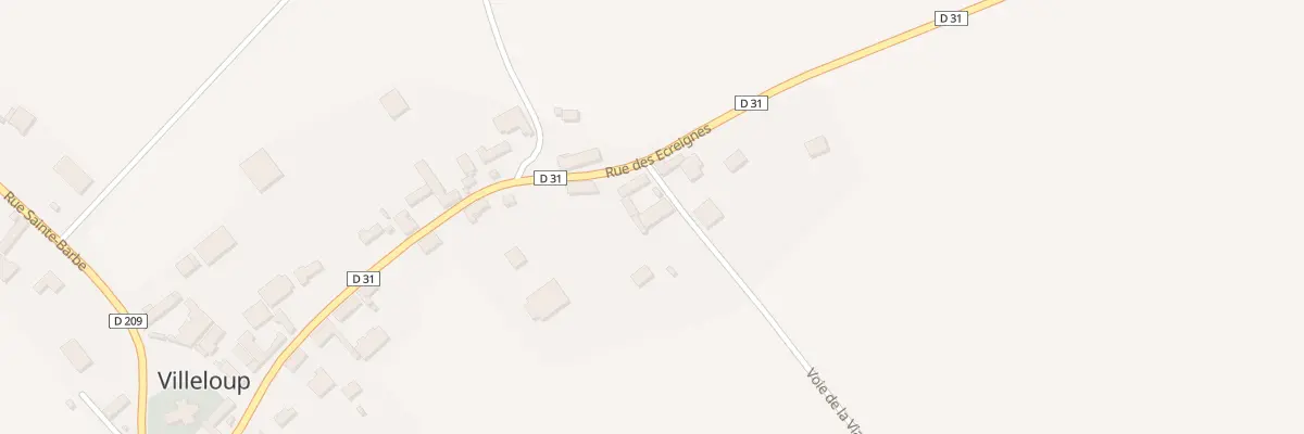 Plan du 24 Rue des Ecreignes à Villeloup